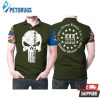 Flag The Punisher Skull When Tyranny Becomes Law Rebelion Becomes Duty For States Lovers Polo Shirt