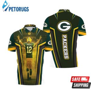 Green Bay Packers Aaron Rodgers 12 For Fans Polo Shirt