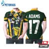 Green Bay Packers Davante Adams Legend 17 Nfl American Football Green For Packers Fans 2 Polo Shirt