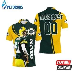 Green Bay Packers Nfc Noth Champions Aaron Charles Rodgers Personalized Polo Shirt