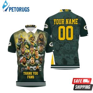 Green Bay Packers Nfc Noth Champions Thank You Fans All Player For Fan Personalized Polo Shirt