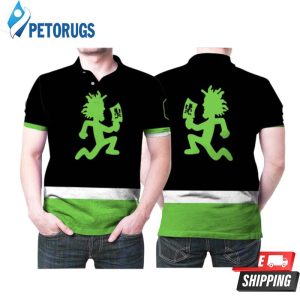 Hatchet Man Insane Clown Posse Green Printed Gift For Insane Clown Posse Fan Polo Shirt