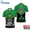 Its Not A Party Until The Irish Show Up Dabbing Leprechaun Saint Patrick Day Polo Shirt