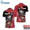 Jack Skellington Monster Energy Logo Printed For Fan Boston Red Sox Polo Shirt