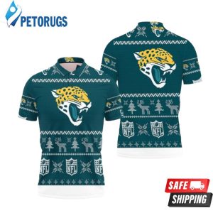 Jacksonville Jaguars Nfl Ugly Sweat Christmas Polo Shirt