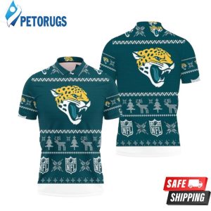 Jacksonville Jaguars Ugly Sweat Christmas Polo Shirt