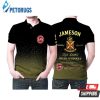 Jameson Irish Whiskey Triple Distilled Logo Wine Brand For Jameson Fans Wine Drink Lovers Polo Shirt