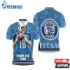 Josh Stewart #18 Tennessee Titans Super Bowl Afc South Division Champions Polo Shirt