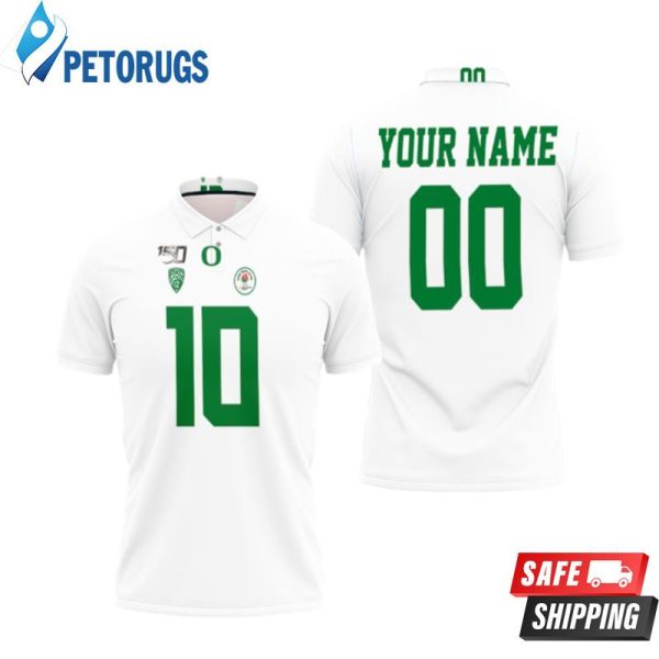 Justin Herbert Oregon Ducks 10 For Fan Personalized Polo Shirt