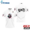 Kamado Tanjiro Kamado Nezuko Grow Up Edition Kimetsu No Yaiba White Polo Shirt