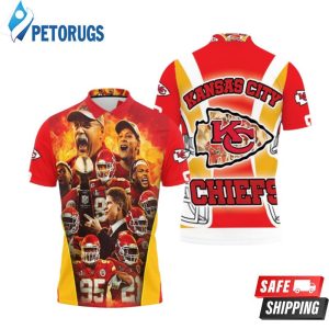 Kansas City Chiefs Champions Afc West Division Super Bowl Polo Shirt