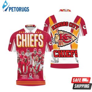 Kansas City Chiefs Pro Super Bowl Afc West Division Polo Shirt