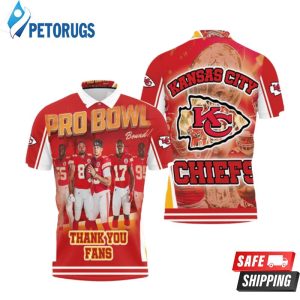 Kansas City Chiefs Super Bowl Afc West Division Pro Bowl Polo Shirt