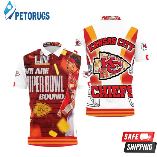 Kansas City Chiefs We Are Super Bowl Bound West Division Champions Polo Shirt