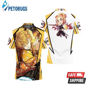 Kimetsu No Yaiba Agatsuma Zenitsu Polo Shirt