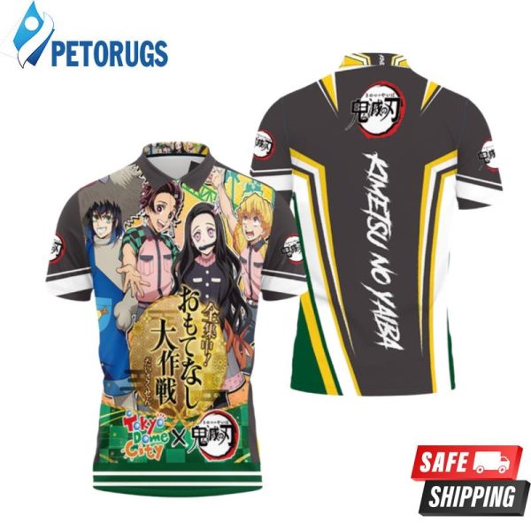 Kimetsu No Yaiba Festival Modern Clothes Mashup Polo Shirt