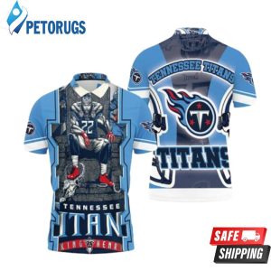 King Derrick Henry #22 Tennessee Titans Afc Sotuh Division Champions Super Bowl Polo Shirt