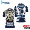 Kristian Fulton #26 Tennessee Titans Afc Division Champions Super Bowl Polo Shirt