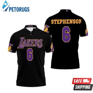 Lance Stephenson Lakers Inspired Style Polo Shirt