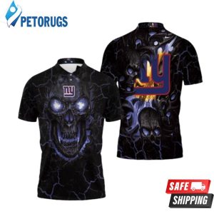 Lava Skull New York Giants Polo Shirt