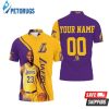 Lebron James 23 Los Angeles Lakers Nba Western Conference Personalized Polo Shirt