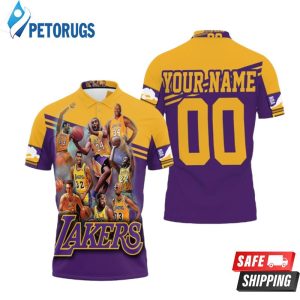 Legend Of Los Angeles Lakers Western Conference Nba Personalized Polo Shirt