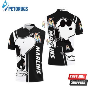 Marlins Snoopy Lover Printed Polo Shirt