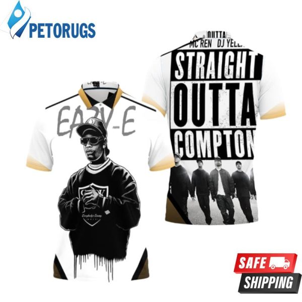 N.w.a Eazy E Straight Outta Compton Polo Shirt