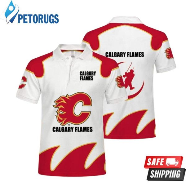 NHL Calgary Flames Polo Shirt