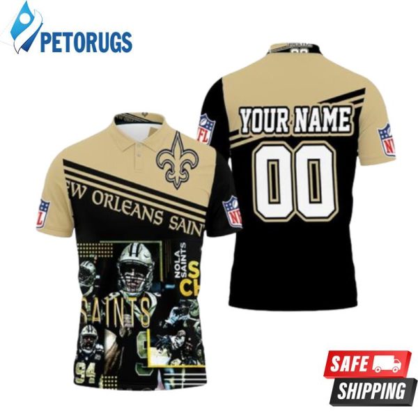 New Orleans Saints Nfc South Champions Nfl Season Great Team Best Players Personalized Polo Shirt