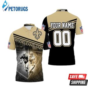 New Orleans Saints Nfl Season Nfc South Champions Cameron Jordan 94 Drew Bree 9 Legends Personalized Polo Shirt