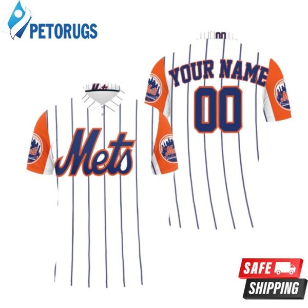 New York Mets Inspired Personalized Polo Shirt