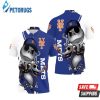 New York Mets Jack Skellington And Zero Polo Shirt