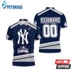 New York Yankees Al East Division Champions Mlb Fans Personalized Polo Shirt