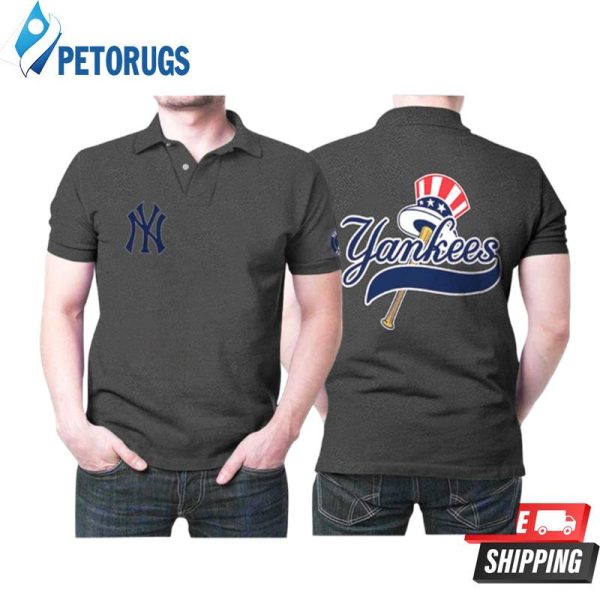 New York Yankees Chest Logo Mlb Designed For New York Yankees Fans New York Yankees Lovers Polo Shirt