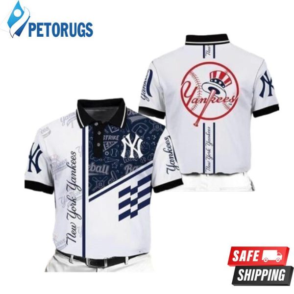 New York Yankees Mlb Yankees Logo Polo Shirt