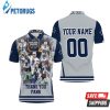 Nfc East Division Champions Dallas Cowboy Super Bowl Thank You Fans Personalized Polo Shirt