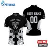 Oakland Raiders Fans Personalized Polo Shirt