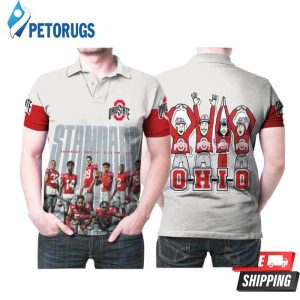 Ohio State Buckeyes Standard Football Team University Polo Shirt