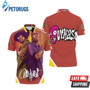 Outkast Portrait Vintage Polo Shirt