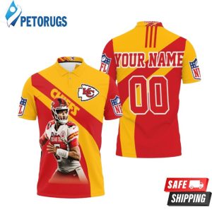 Patrick Manohomes 15 Kansas City Chiefs Afc West Division Champions Super Bowl Personalized 2 Polo Shirt