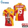 Patrick Manohomes 15 Kansas City Chiefs Afc West Division Champions Super Bowl Polo Shirt