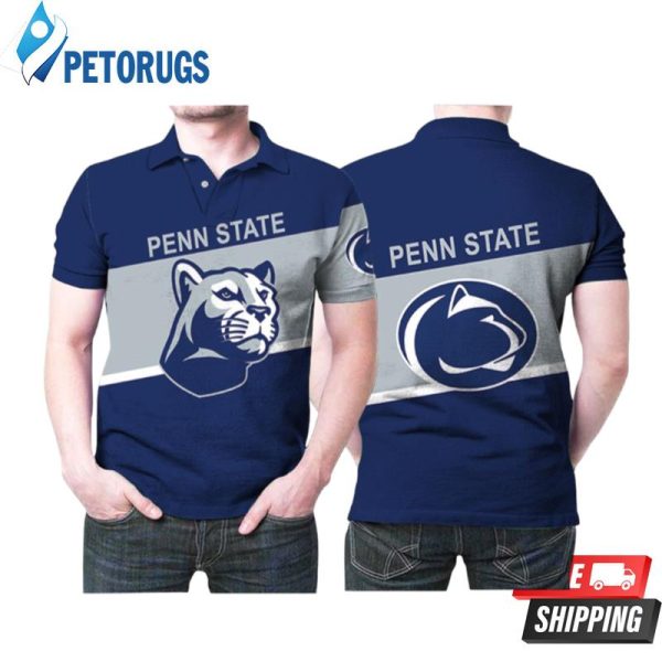 Penn State Nittany Lions Football American Team Logo Polo Shirt