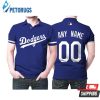 Personalized Los Angeles Dodgers Any Name 00 Mlb Alternative Blue Inspired Style Polo Shirt