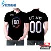 Personalized New York Knicks 00 Anyname Nba City Edition Black Inspired Style Polo Shirt