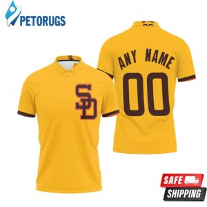 Personalized San Diego Padres 1982 Cooperstown Collection Golden Inspired Style Gift For San Diego Padres Fans Polo Shirt