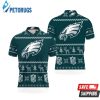 Philadelphia Eagles Nfl Ugly Sweat Christmas Polo Shirt