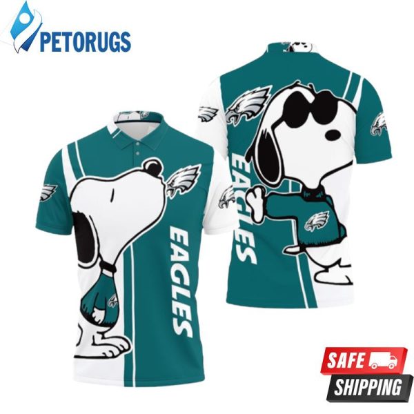 Philadelphia Eagles Snoopy Lover Polo Shirt