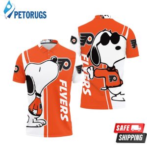 Philadelphia Flyers Snoopy Lover Polo Shirt