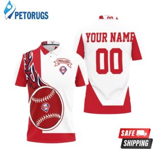 Philadelphia Phillies Personalized Polo Shirt